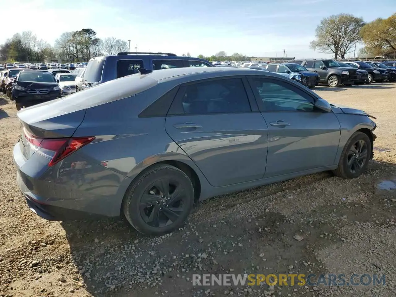 3 Photograph of a damaged car KMHLM4AG2NU322171 HYUNDAI ELANTRA 2022