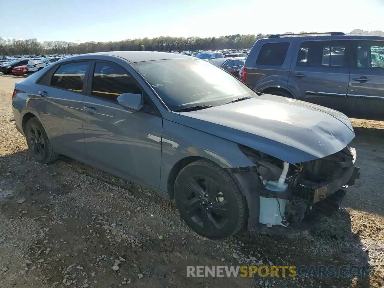 4 Photograph of a damaged car KMHLM4AG2NU322171 HYUNDAI ELANTRA 2022
