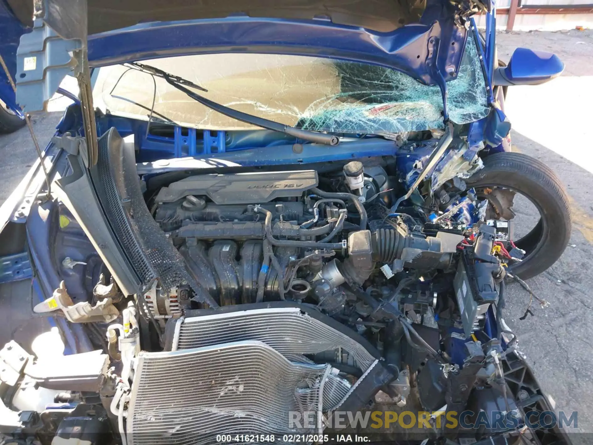 10 Photograph of a damaged car KMHLM4AG2NU339133 HYUNDAI ELANTRA 2022
