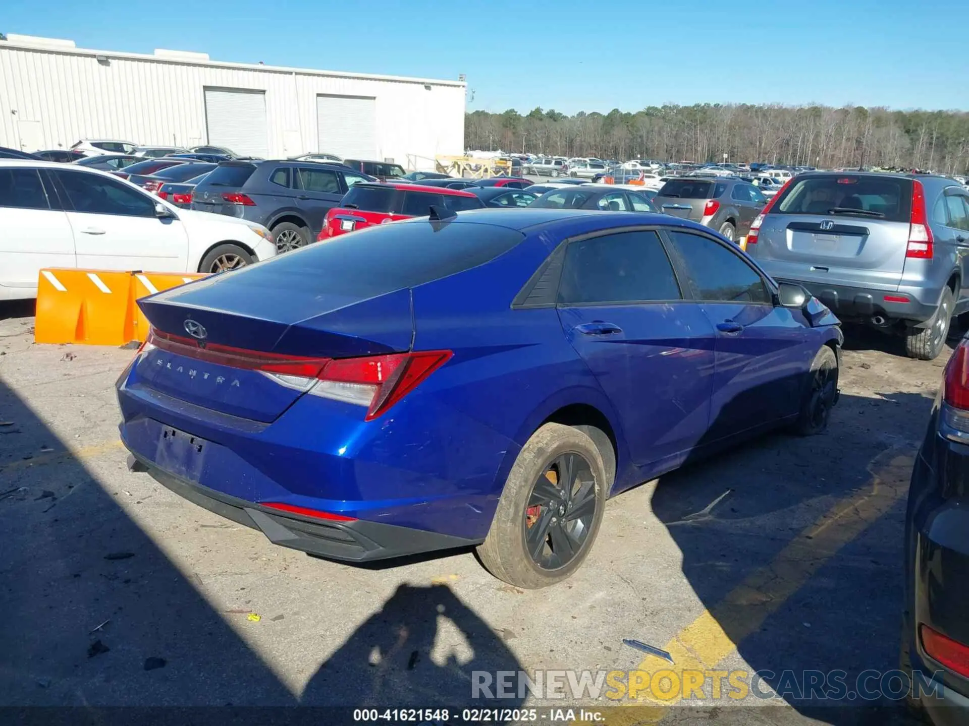 4 Photograph of a damaged car KMHLM4AG2NU339133 HYUNDAI ELANTRA 2022