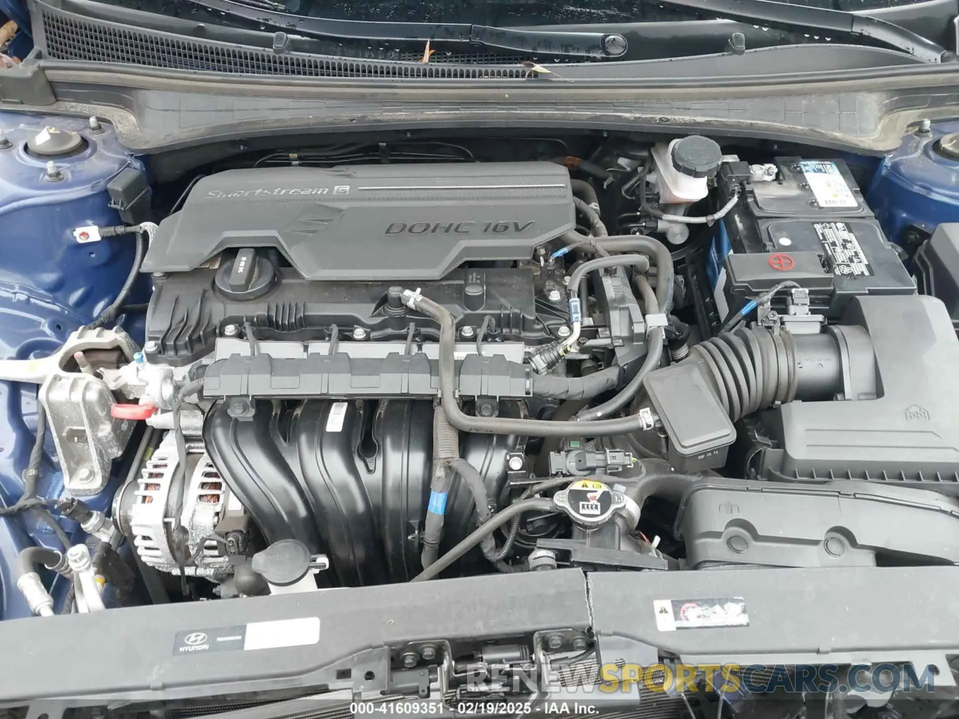 10 Photograph of a damaged car KMHLM4AG2NU348253 HYUNDAI ELANTRA 2022