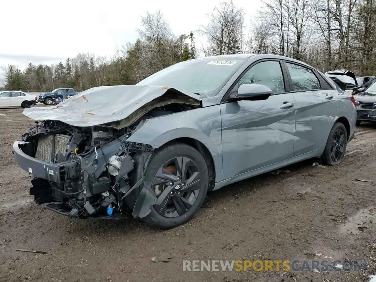 1 Photograph of a damaged car KMHLM4AG3NU215629 HYUNDAI ELANTRA 2022