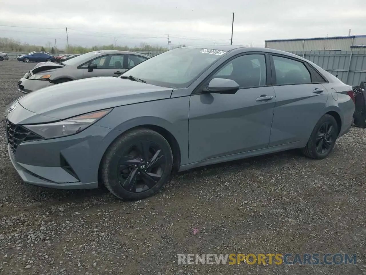 1 Photograph of a damaged car KMHLM4AG3NU259145 HYUNDAI ELANTRA 2022