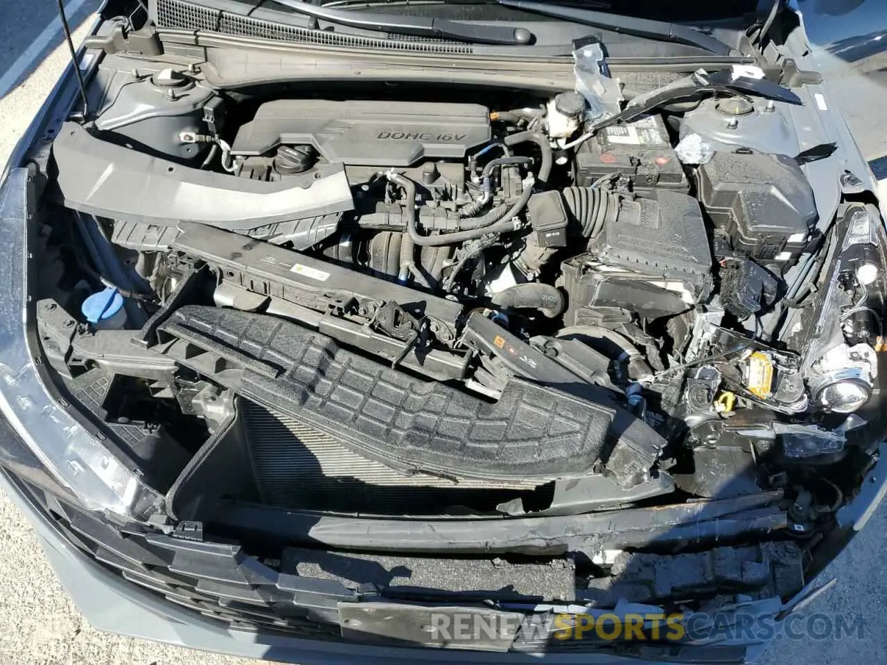 11 Photograph of a damaged car KMHLM4AG3NU301328 HYUNDAI ELANTRA 2022