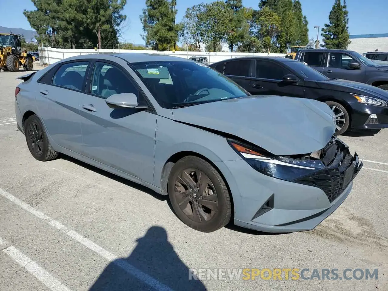 4 Photograph of a damaged car KMHLM4AG3NU301328 HYUNDAI ELANTRA 2022
