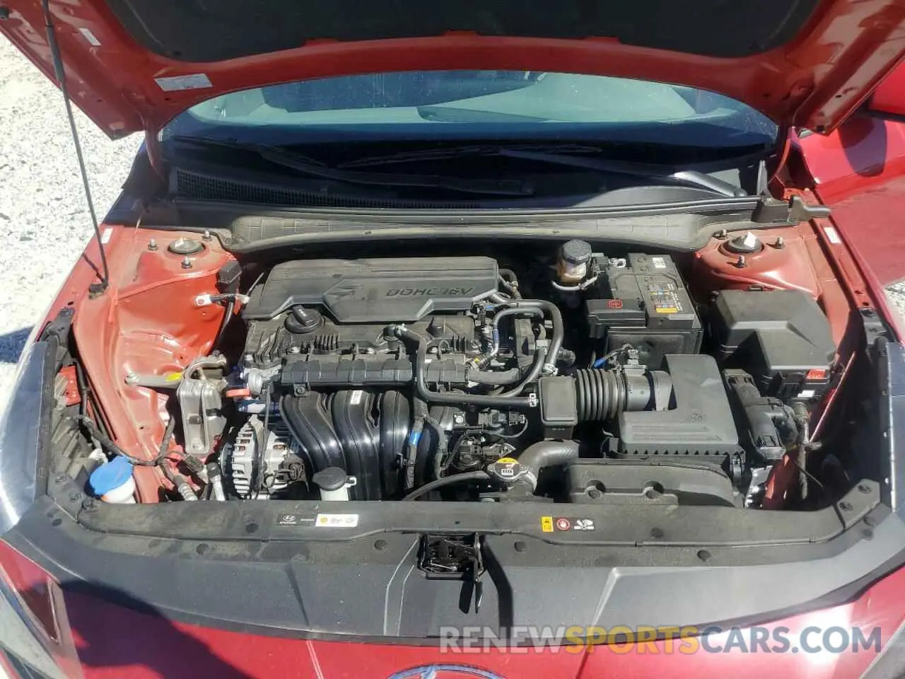 11 Photograph of a damaged car KMHLM4AG3NU331137 HYUNDAI ELANTRA 2022