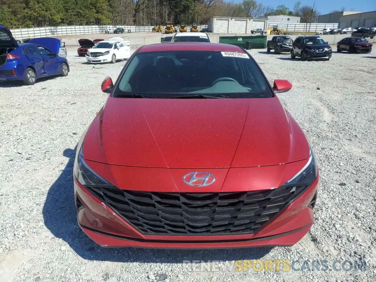 5 Photograph of a damaged car KMHLM4AG3NU331137 HYUNDAI ELANTRA 2022