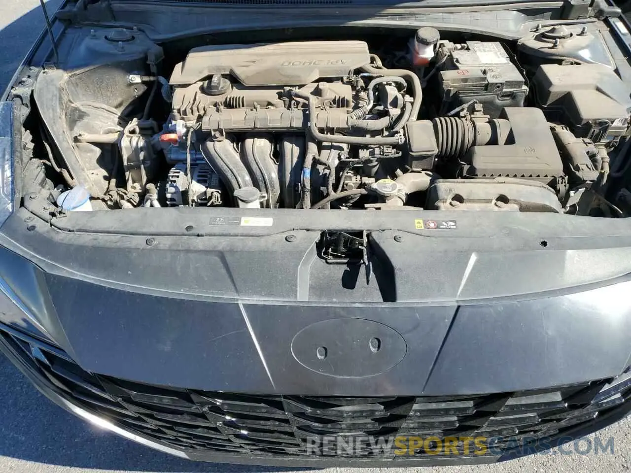 11 Photograph of a damaged car KMHLM4AG3NU344678 HYUNDAI ELANTRA 2022