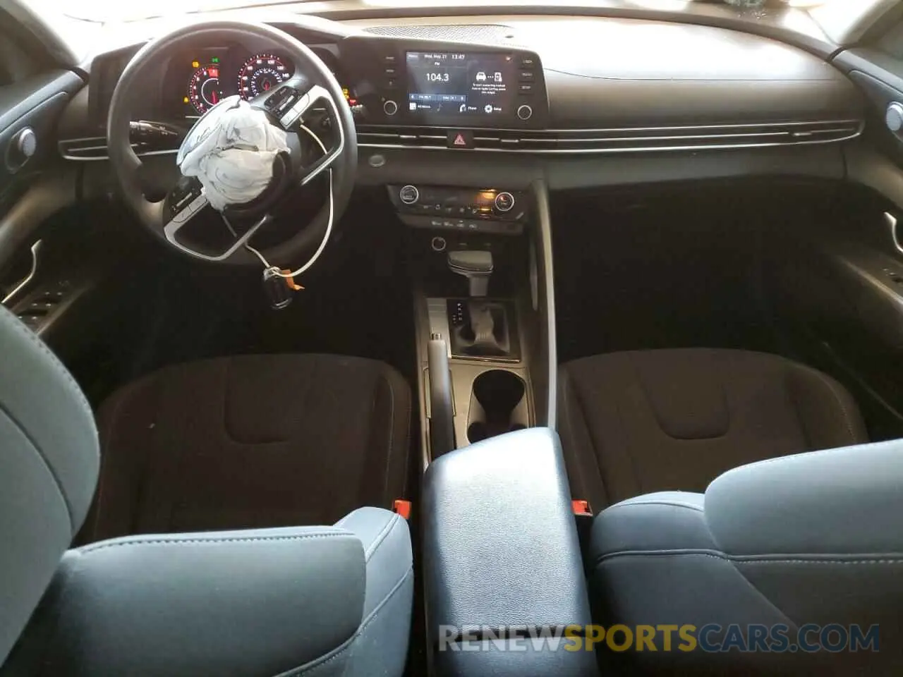 8 Photograph of a damaged car KMHLM4AG4NU221102 HYUNDAI ELANTRA 2022