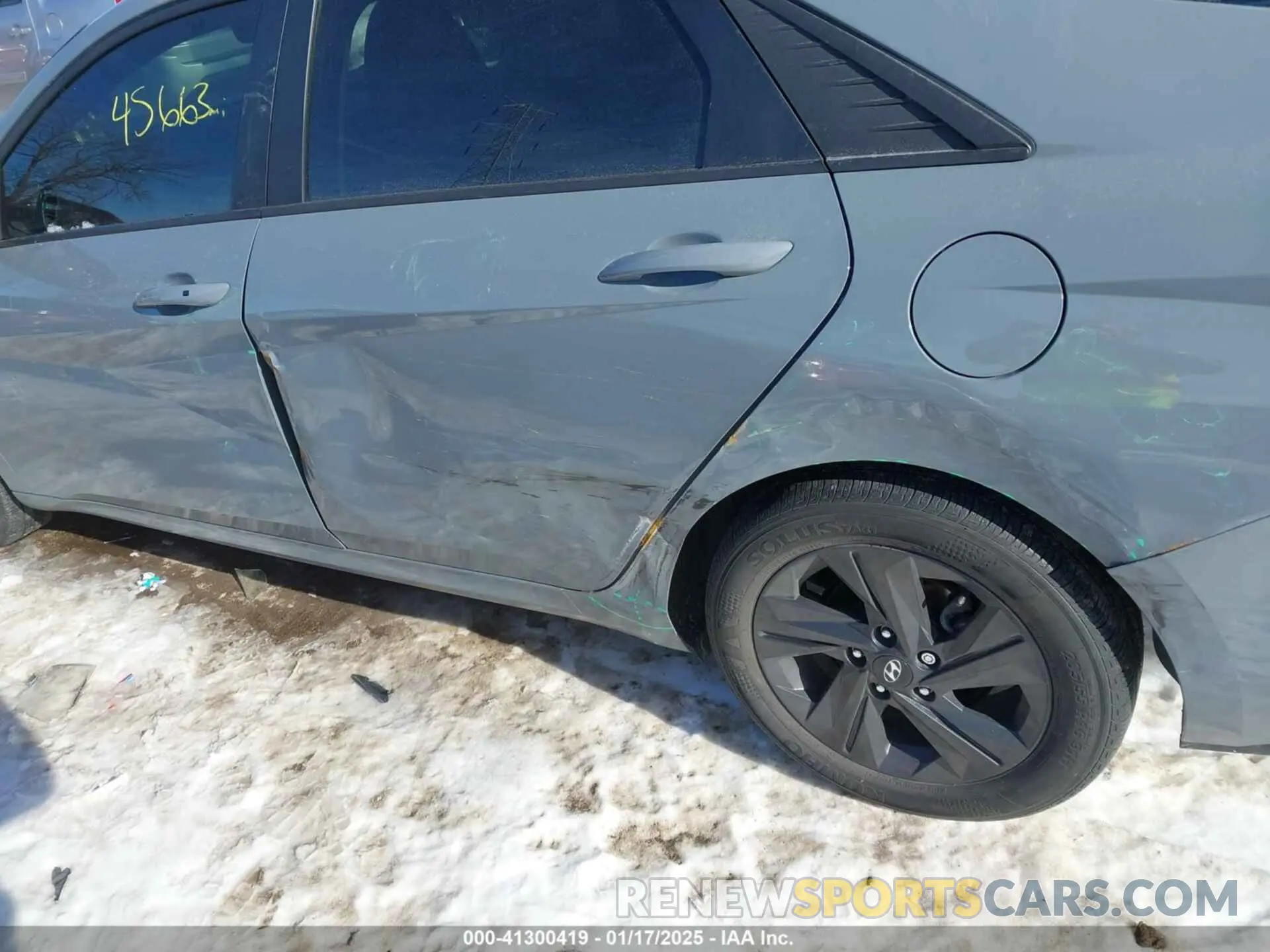 6 Photograph of a damaged car KMHLM4AG4NU245285 HYUNDAI ELANTRA 2022