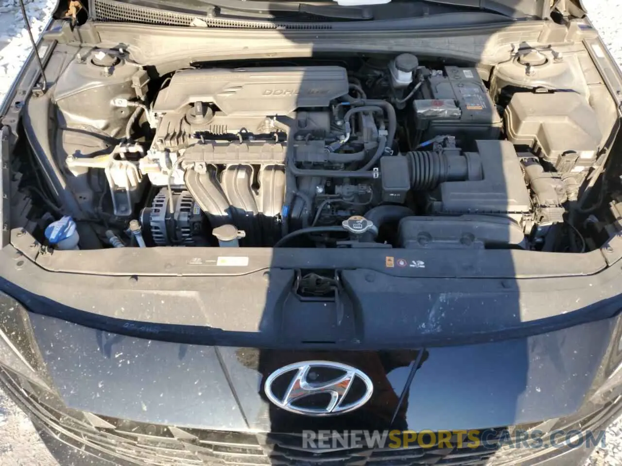 12 Photograph of a damaged car KMHLM4AG4NU312256 HYUNDAI ELANTRA 2022