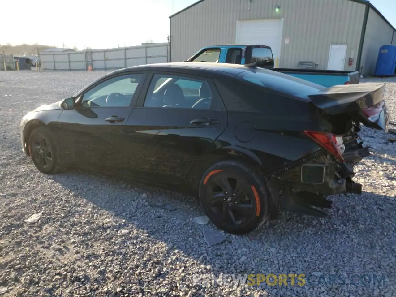 2 Photograph of a damaged car KMHLM4AG4NU312256 HYUNDAI ELANTRA 2022
