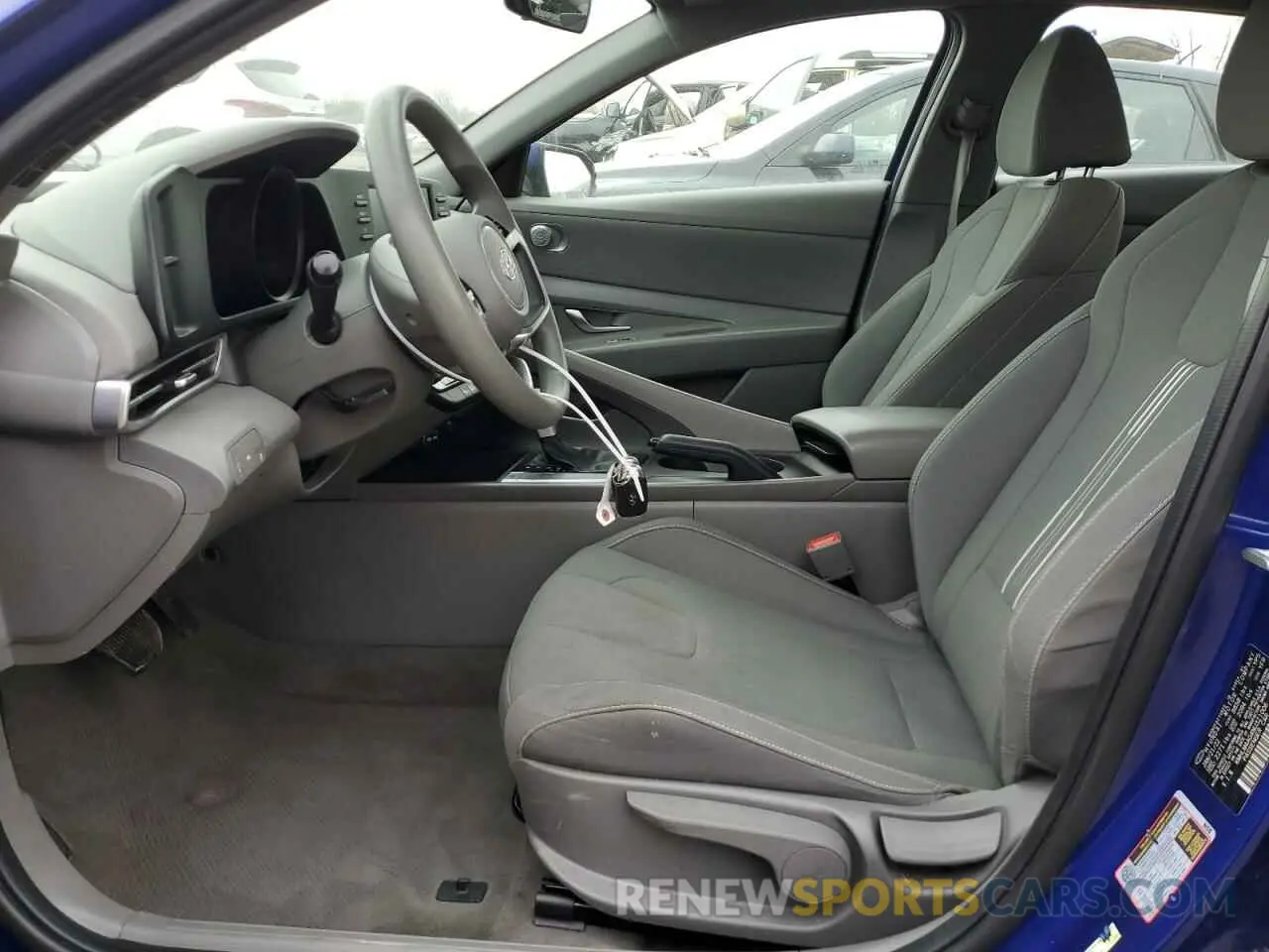 7 Photograph of a damaged car KMHLM4AG4NU321006 HYUNDAI ELANTRA 2022