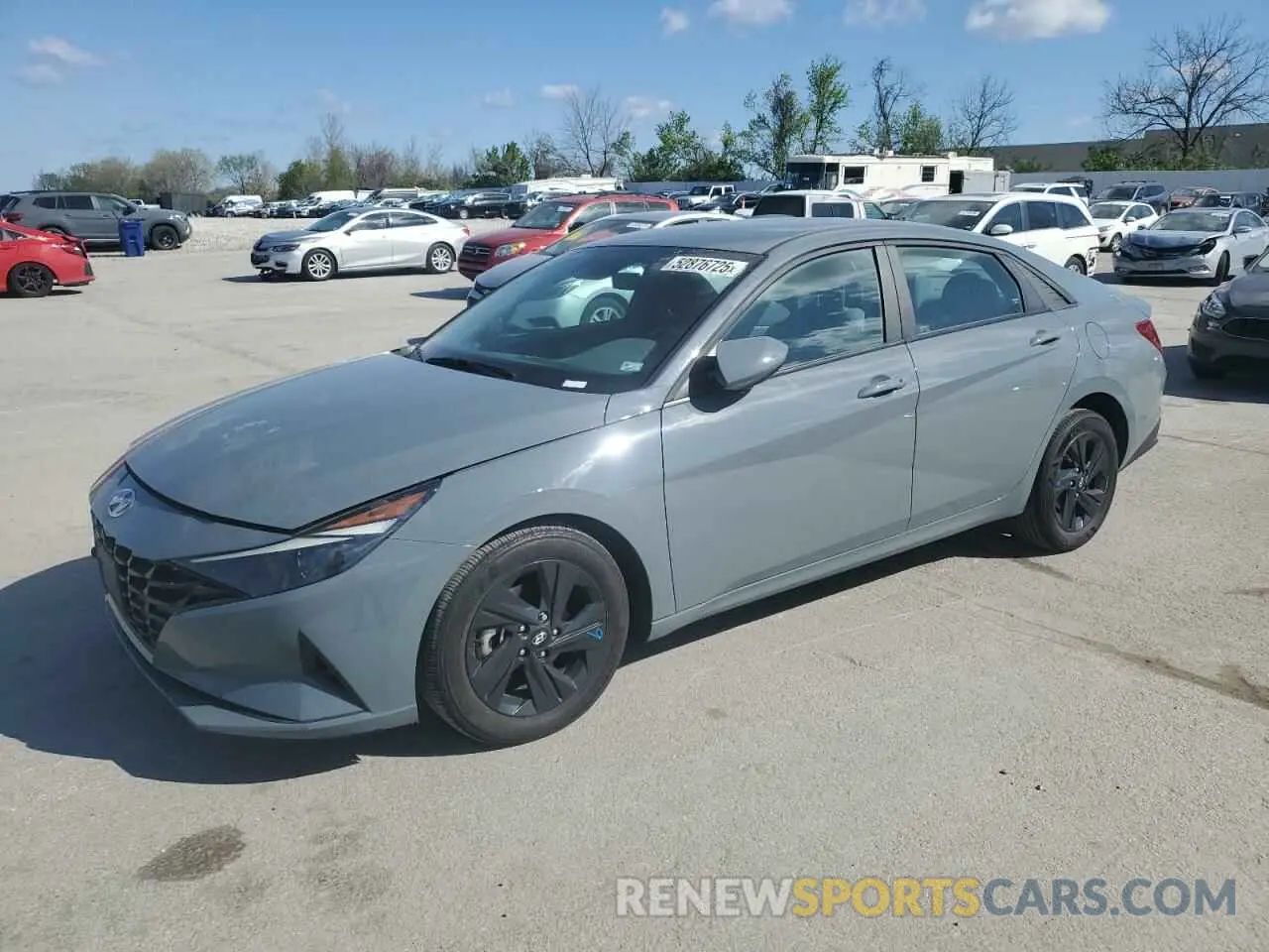 1 Photograph of a damaged car KMHLM4AG4NU338369 HYUNDAI ELANTRA 2022