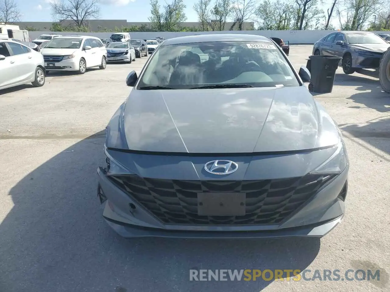 5 Photograph of a damaged car KMHLM4AG4NU338369 HYUNDAI ELANTRA 2022
