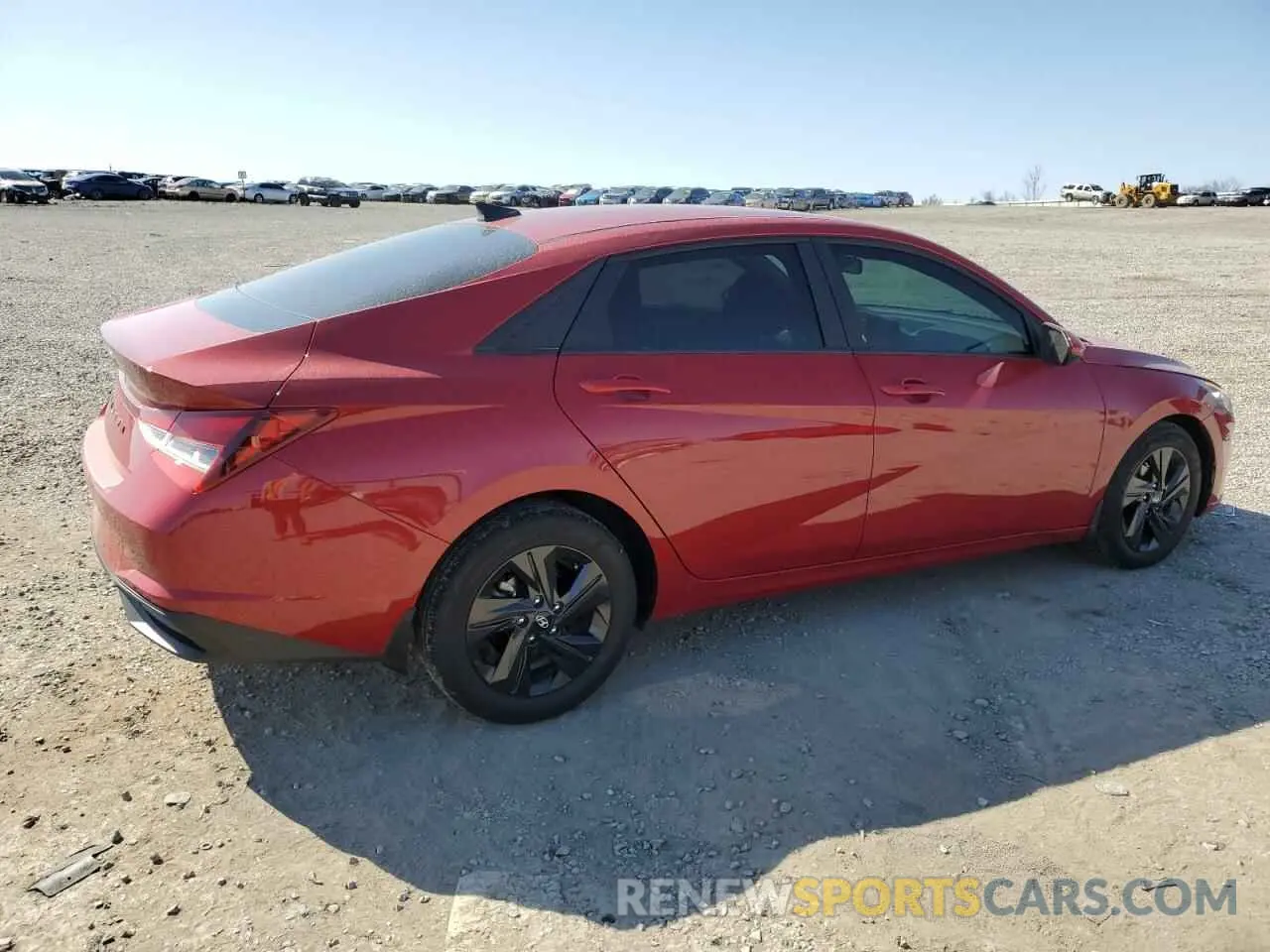 3 Photograph of a damaged car KMHLM4AG4NU360419 HYUNDAI ELANTRA 2022