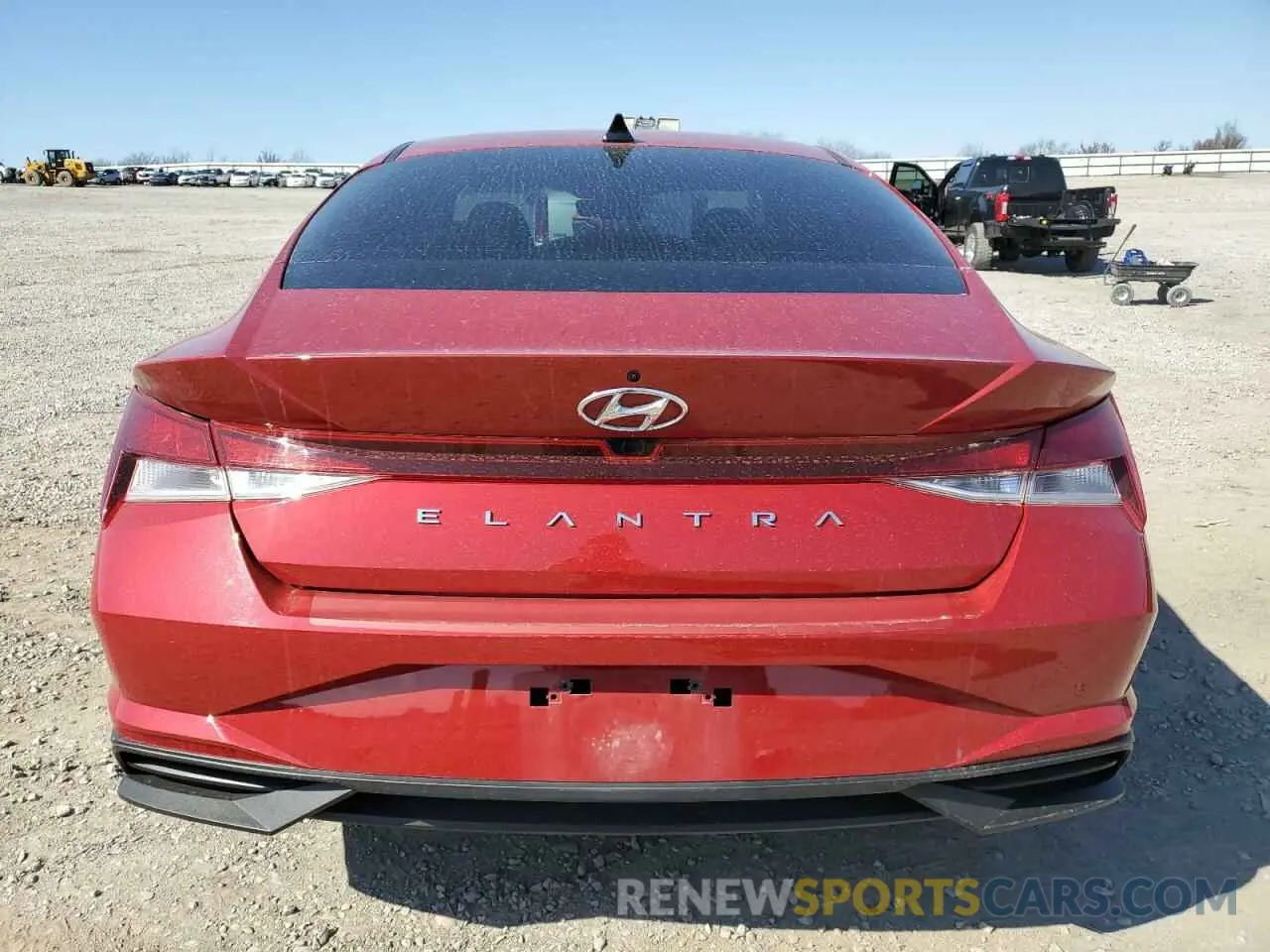6 Photograph of a damaged car KMHLM4AG4NU360419 HYUNDAI ELANTRA 2022
