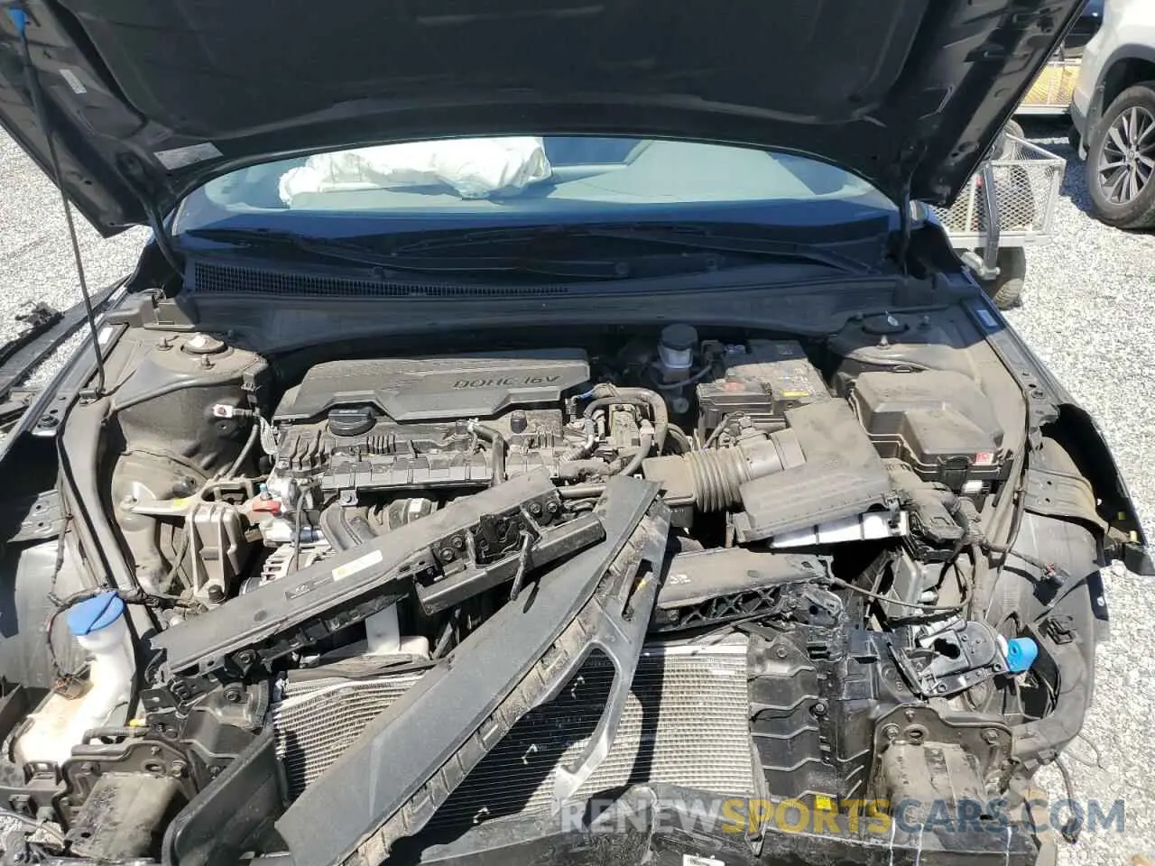 13 Photograph of a damaged car KMHLM4AG4NU364356 HYUNDAI ELANTRA 2022