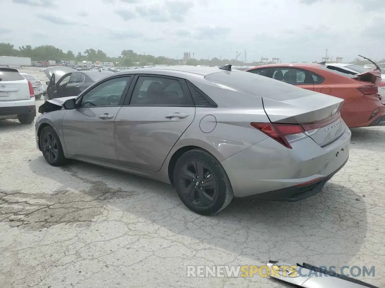 2 Photograph of a damaged car KMHLM4AG5NU266503 HYUNDAI ELANTRA 2022