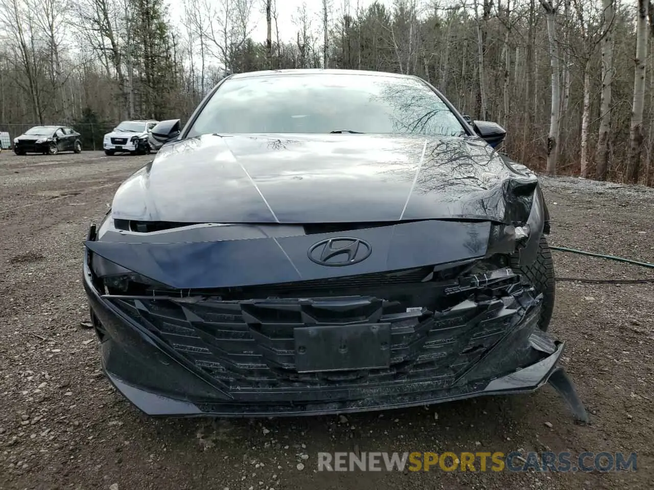 5 Photograph of a damaged car KMHLM4AG5NU286590 HYUNDAI ELANTRA 2022