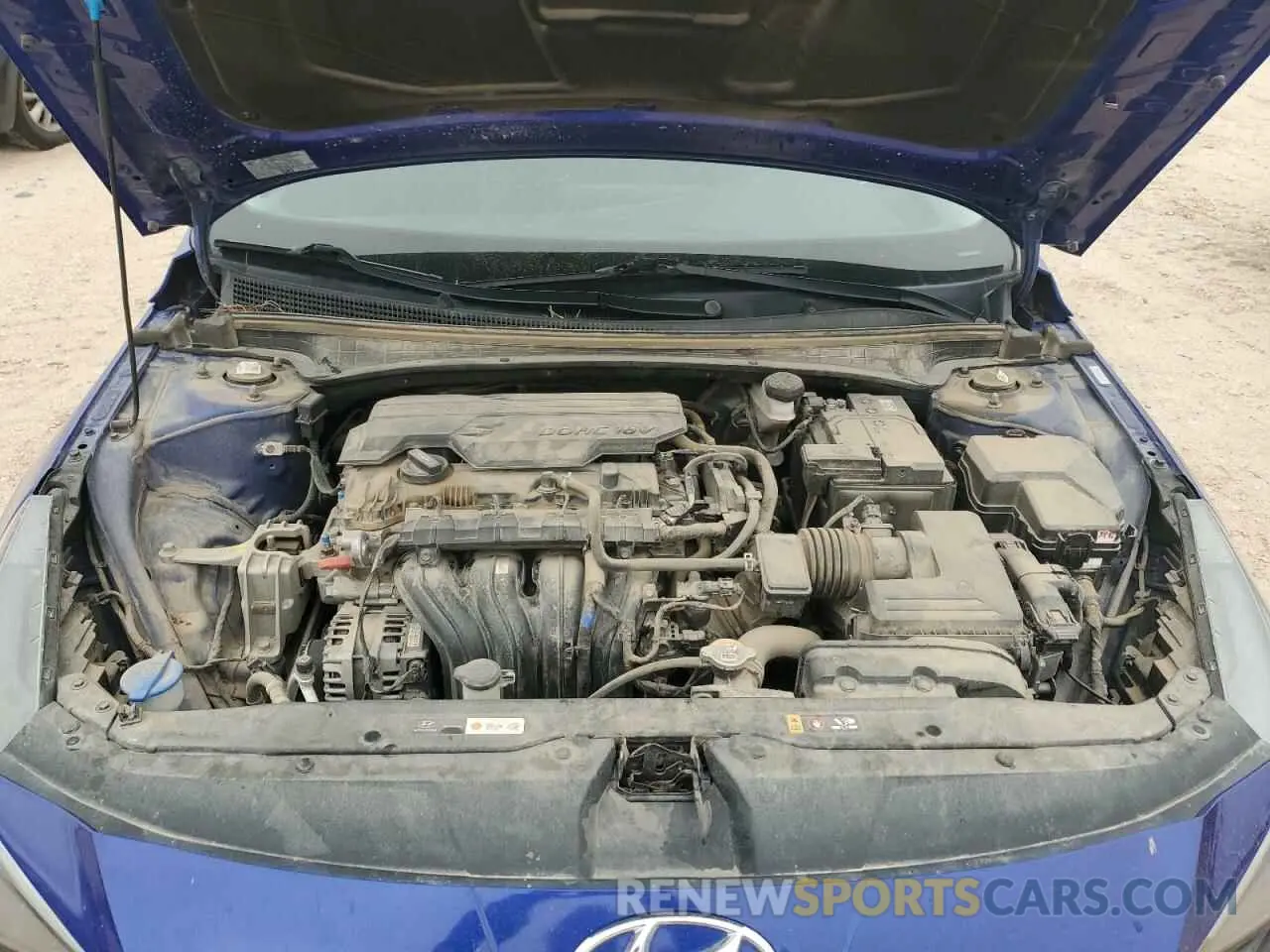 11 Photograph of a damaged car KMHLM4AG5NU296889 HYUNDAI ELANTRA 2022