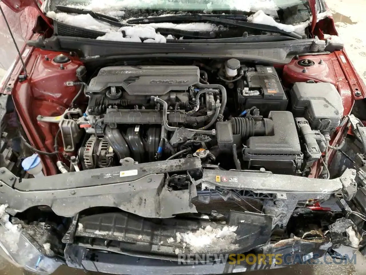 11 Photograph of a damaged car KMHLM4AG5NU350241 HYUNDAI ELANTRA 2022