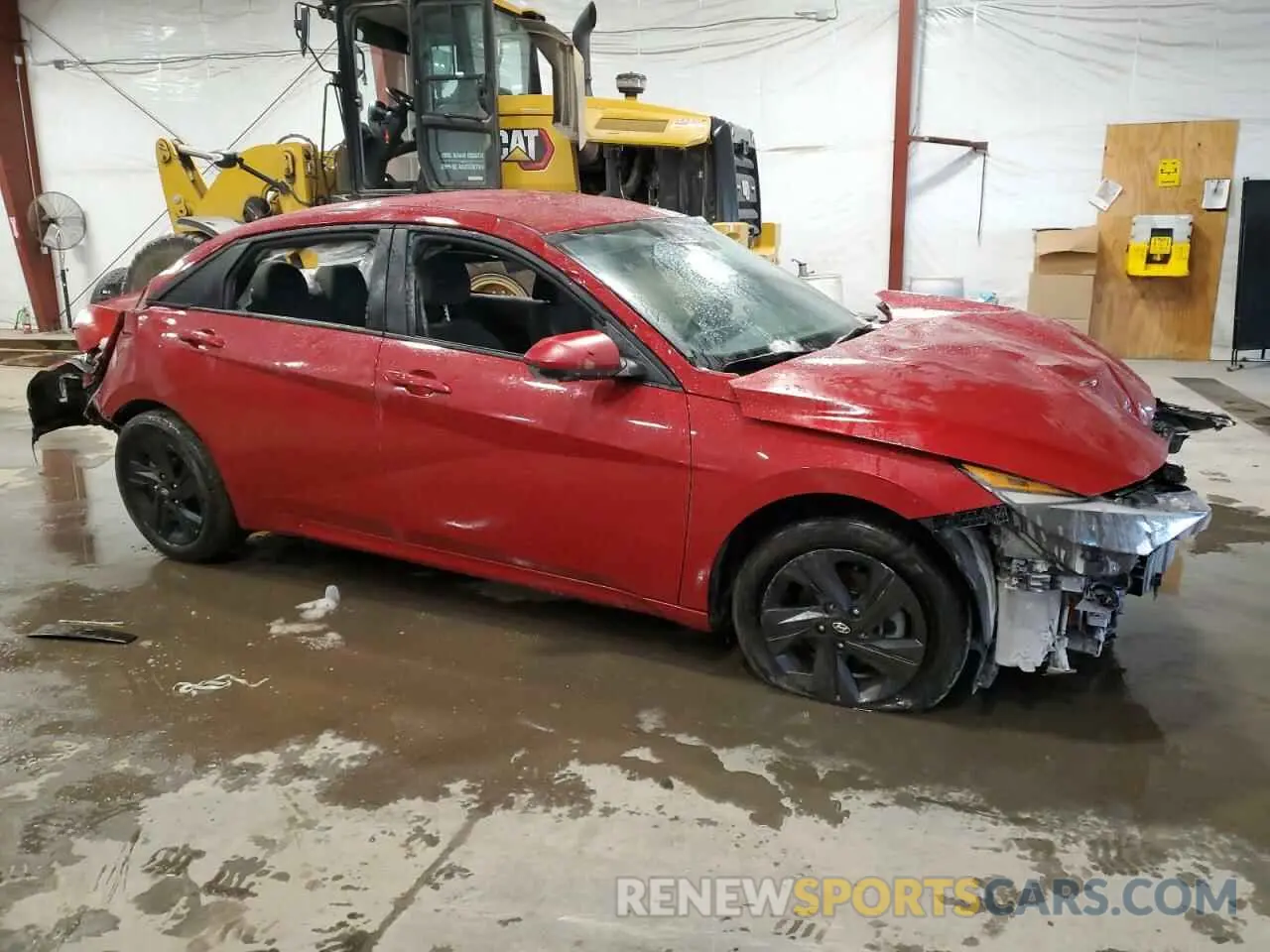 4 Photograph of a damaged car KMHLM4AG5NU350241 HYUNDAI ELANTRA 2022