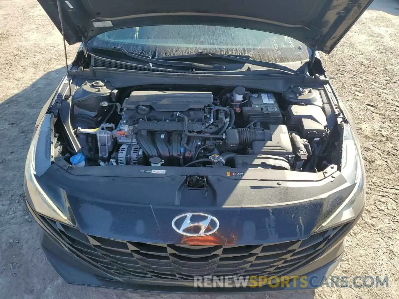 11 Photograph of a damaged car KMHLM4AG6NU218346 HYUNDAI ELANTRA 2022