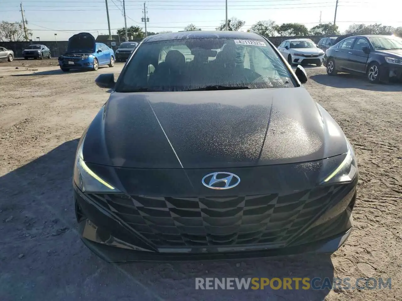 5 Photograph of a damaged car KMHLM4AG6NU218346 HYUNDAI ELANTRA 2022