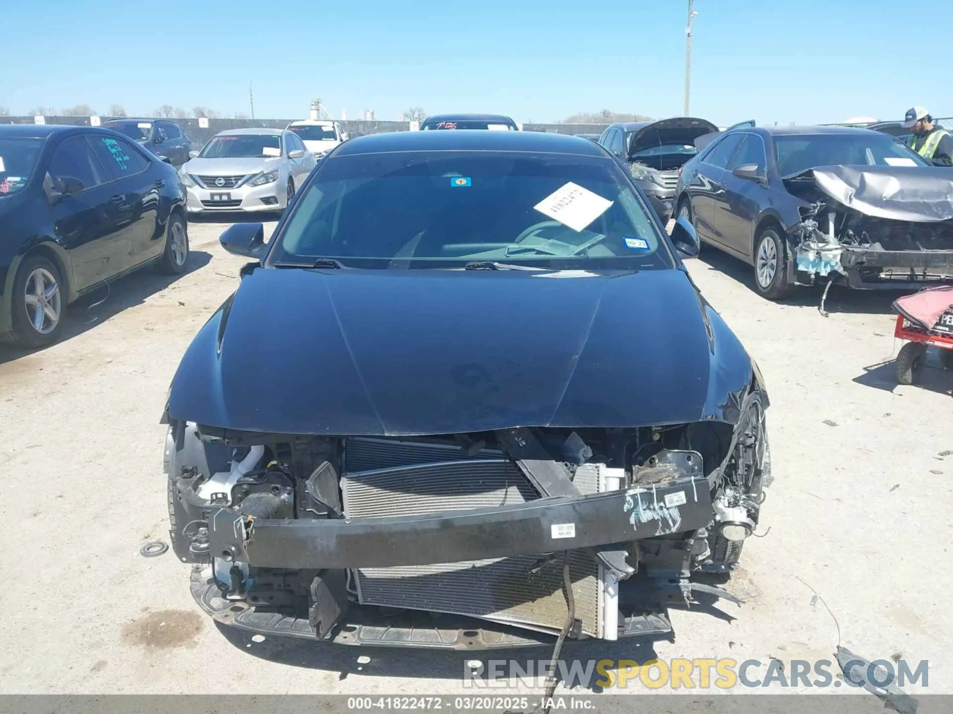 12 Photograph of a damaged car KMHLM4AG6NU224633 HYUNDAI ELANTRA 2022