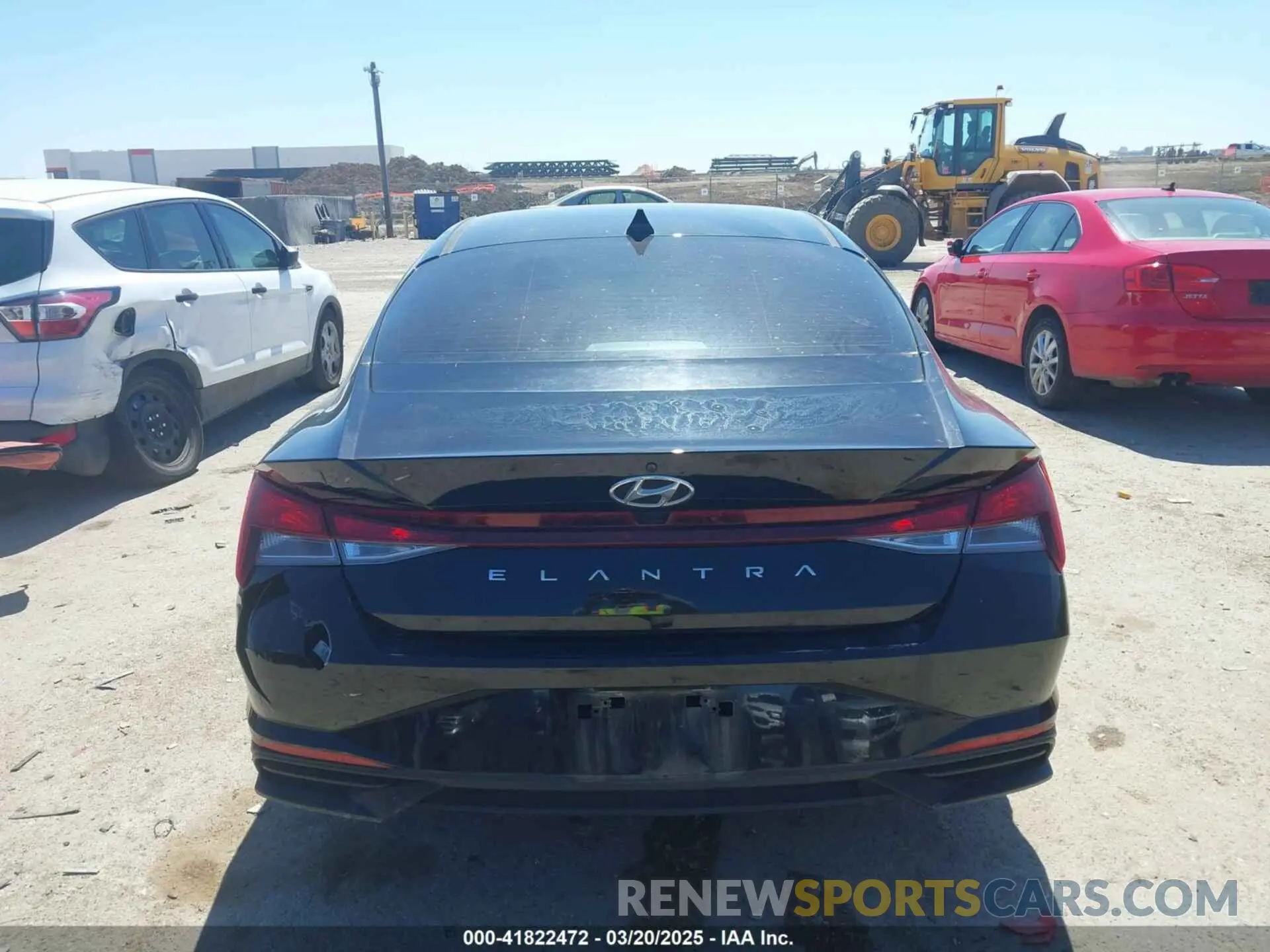16 Photograph of a damaged car KMHLM4AG6NU224633 HYUNDAI ELANTRA 2022