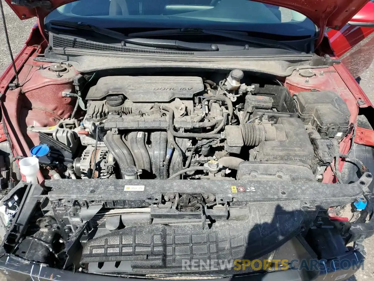 11 Photograph of a damaged car KMHLM4AG6NU286100 HYUNDAI ELANTRA 2022