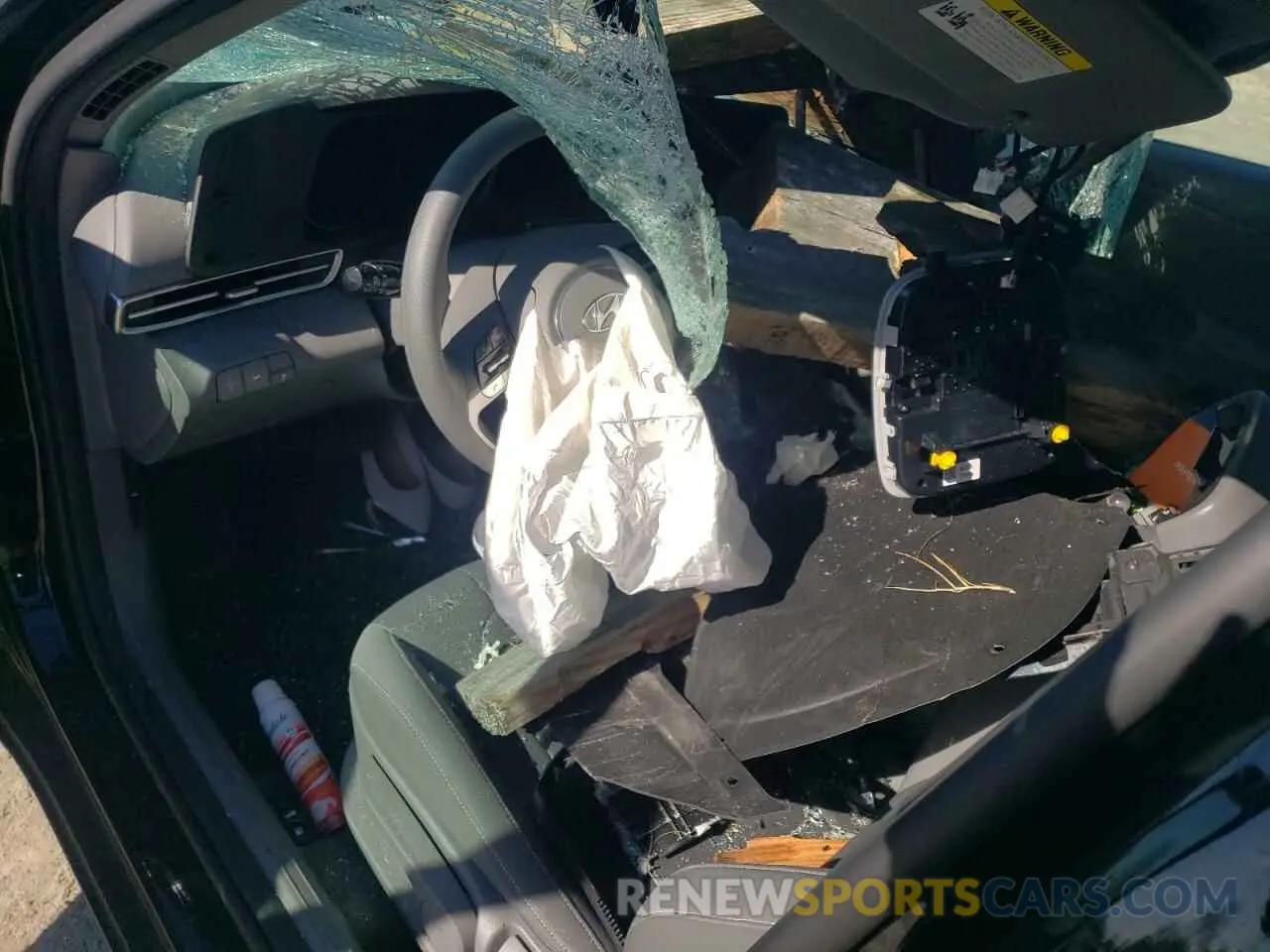 8 Photograph of a damaged car KMHLM4AG6NU297128 HYUNDAI ELANTRA 2022