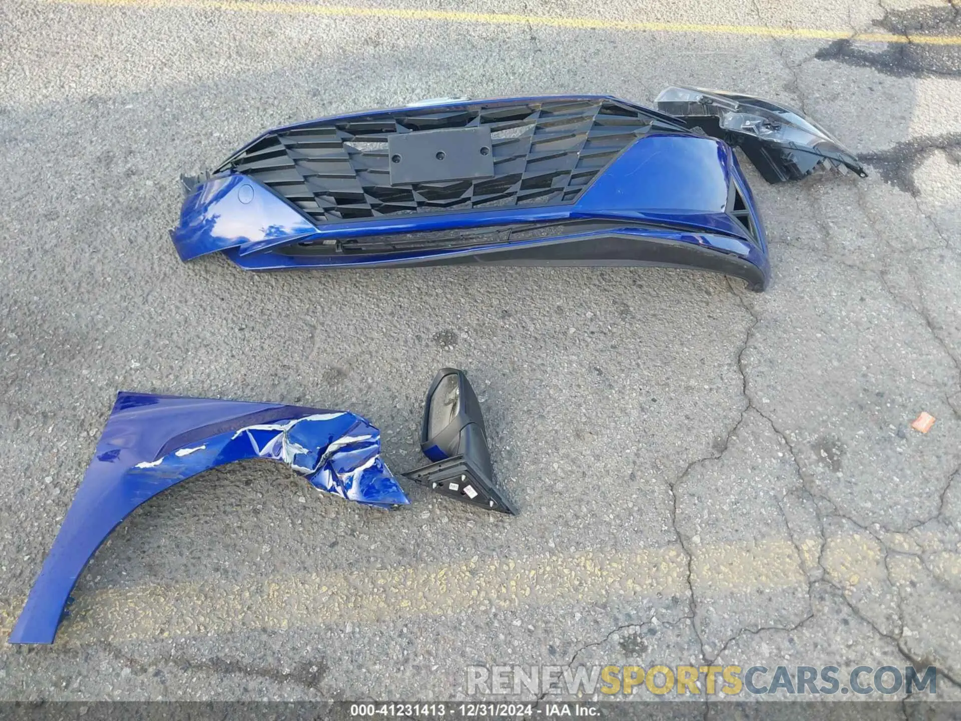 12 Photograph of a damaged car KMHLM4AG6NU337708 HYUNDAI ELANTRA 2022