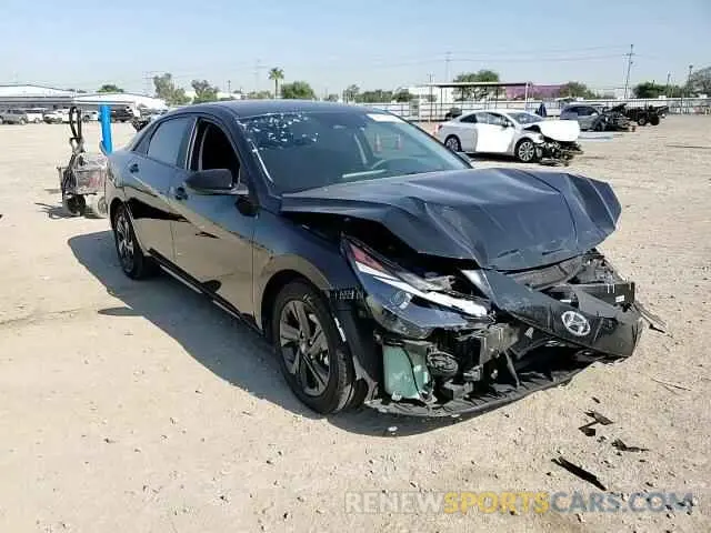 10 Photograph of a damaged car KMHLM4AG6NU357165 HYUNDAI ELANTRA 2022