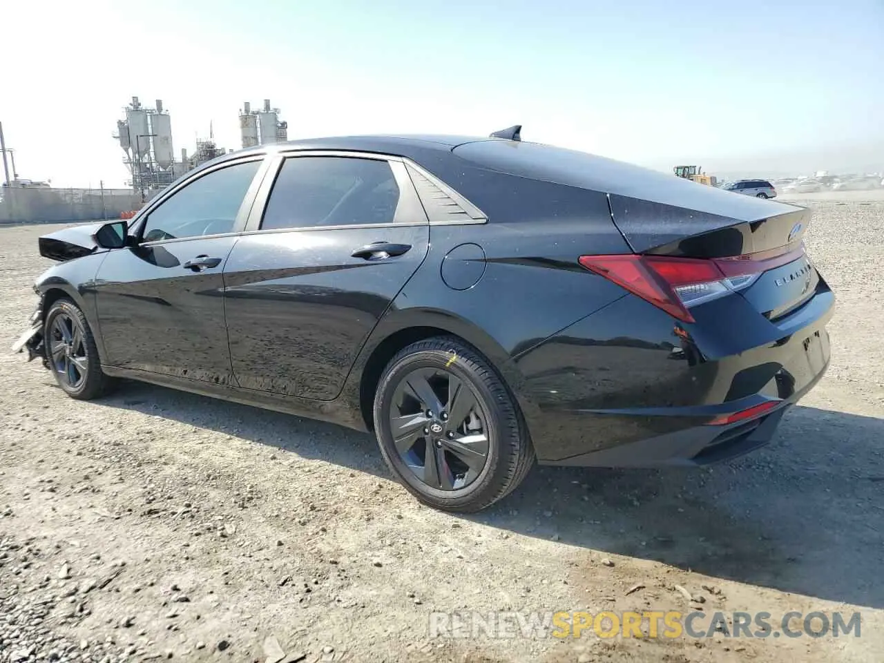 2 Photograph of a damaged car KMHLM4AG6NU357165 HYUNDAI ELANTRA 2022