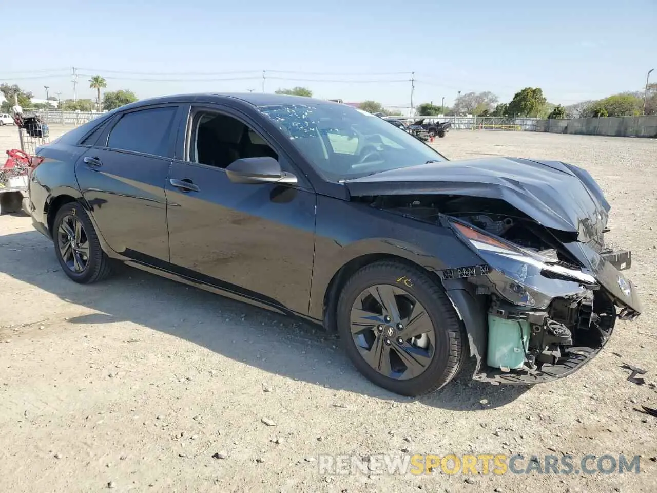4 Photograph of a damaged car KMHLM4AG6NU357165 HYUNDAI ELANTRA 2022