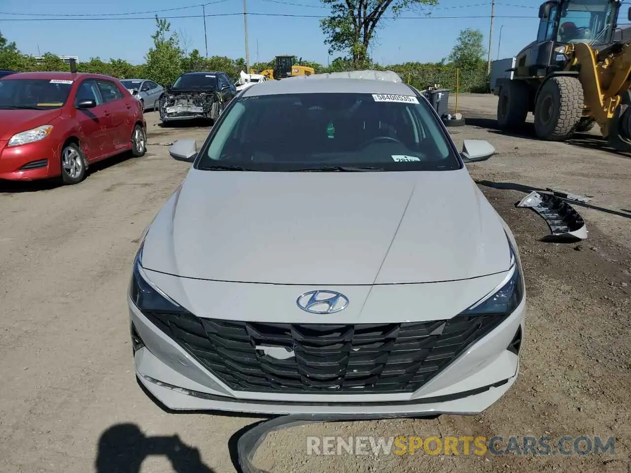 5 Photograph of a damaged car KMHLM4AG6NU362706 HYUNDAI ELANTRA 2022