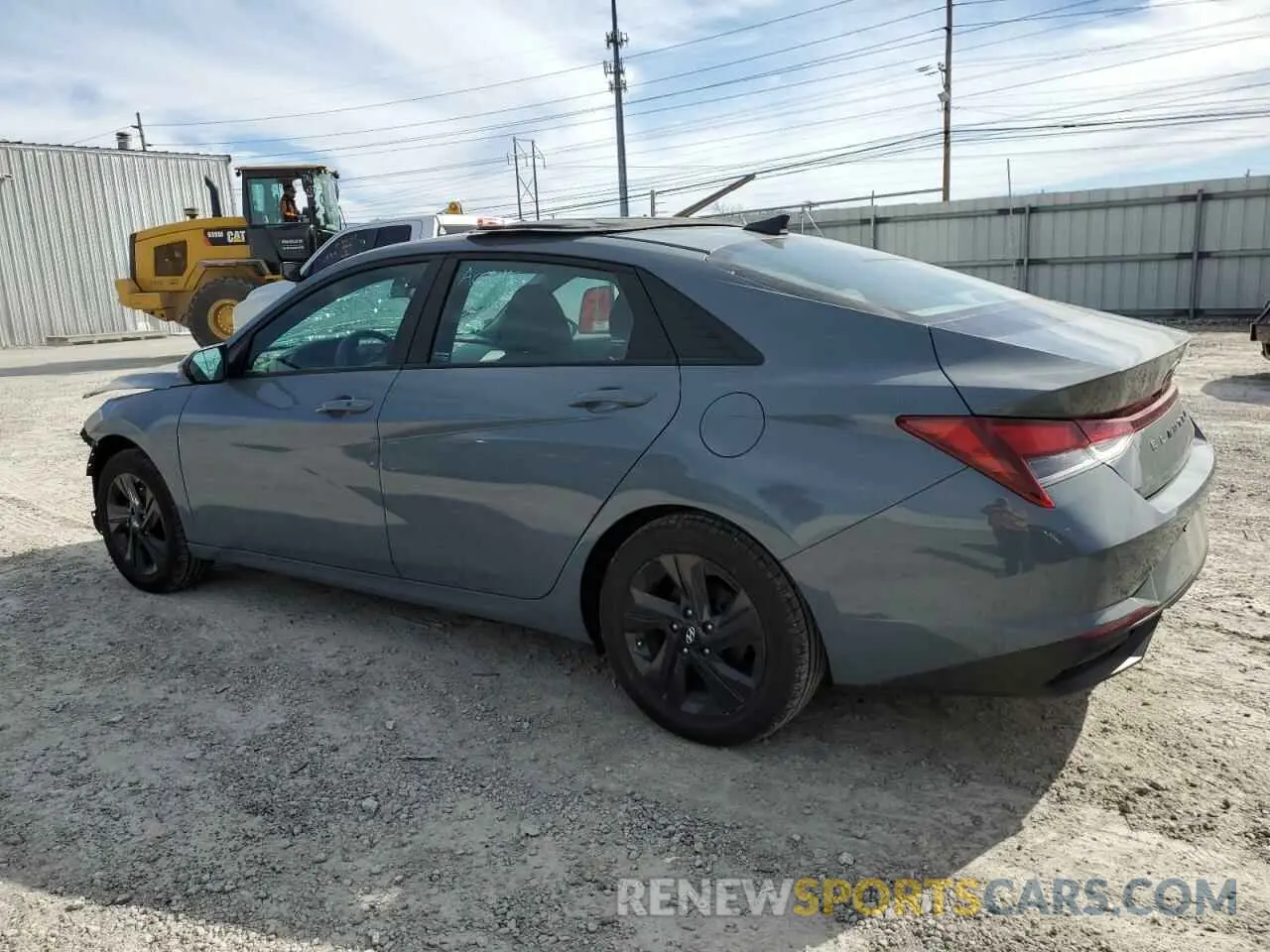 2 Photograph of a damaged car KMHLM4AG7NU256264 HYUNDAI ELANTRA 2022