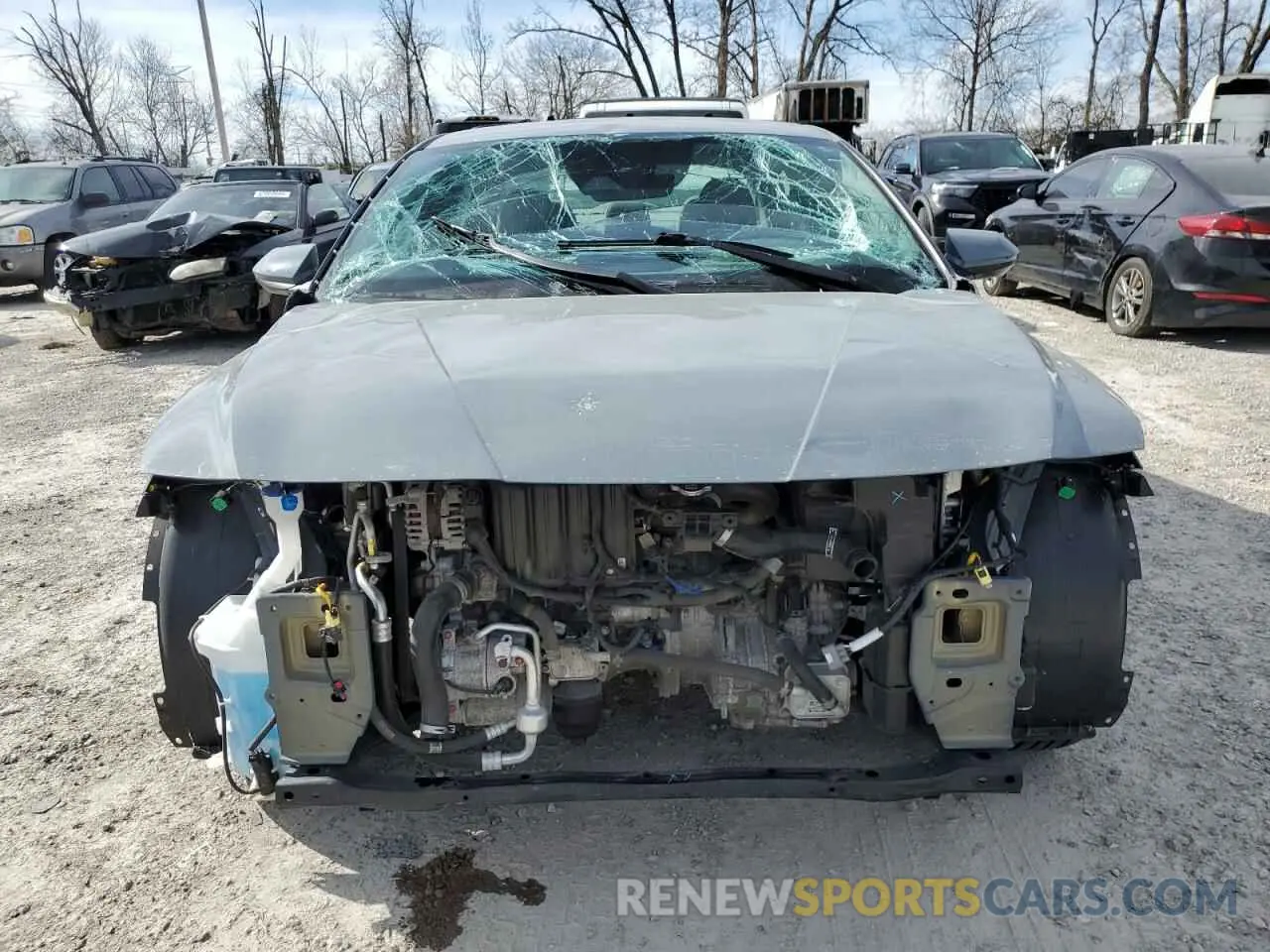 5 Photograph of a damaged car KMHLM4AG7NU256264 HYUNDAI ELANTRA 2022