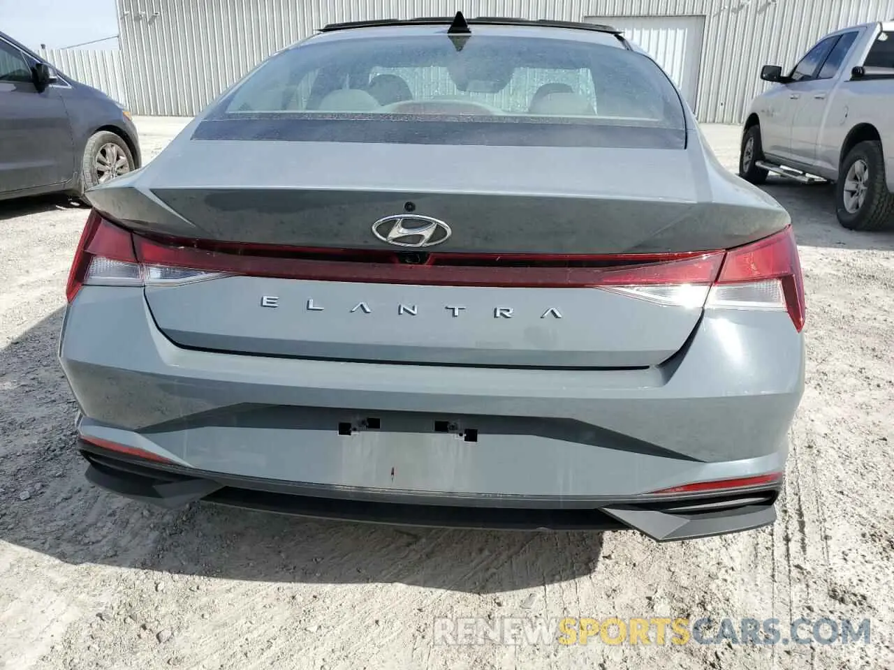 6 Photograph of a damaged car KMHLM4AG7NU256264 HYUNDAI ELANTRA 2022