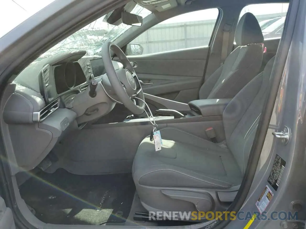 7 Photograph of a damaged car KMHLM4AG7NU256264 HYUNDAI ELANTRA 2022