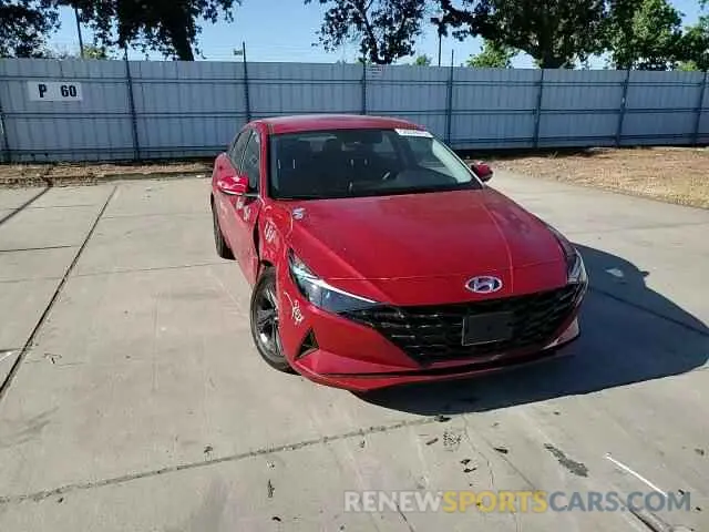 13 Photograph of a damaged car KMHLM4AG7NU307164 HYUNDAI ELANTRA 2022