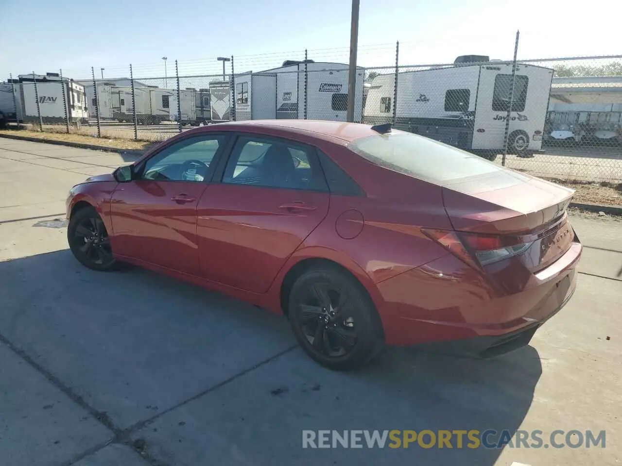 2 Photograph of a damaged car KMHLM4AG7NU307164 HYUNDAI ELANTRA 2022