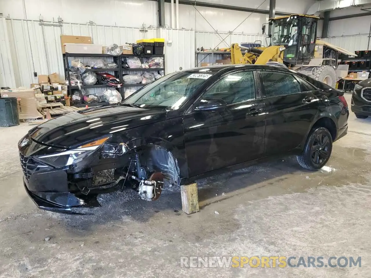 1 Photograph of a damaged car KMHLM4AG7NU322652 HYUNDAI ELANTRA 2022