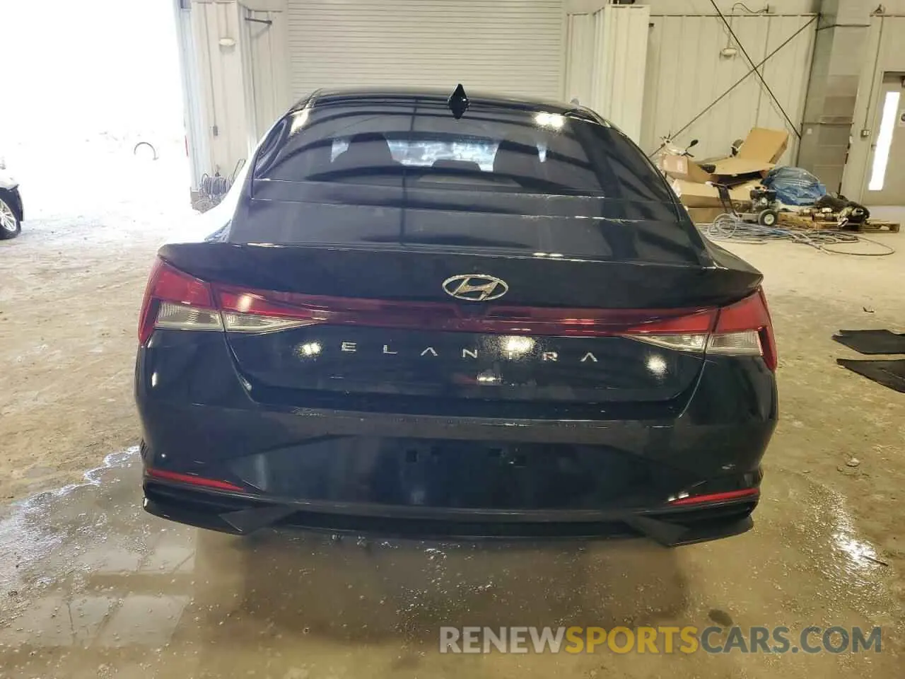 6 Photograph of a damaged car KMHLM4AG7NU322652 HYUNDAI ELANTRA 2022