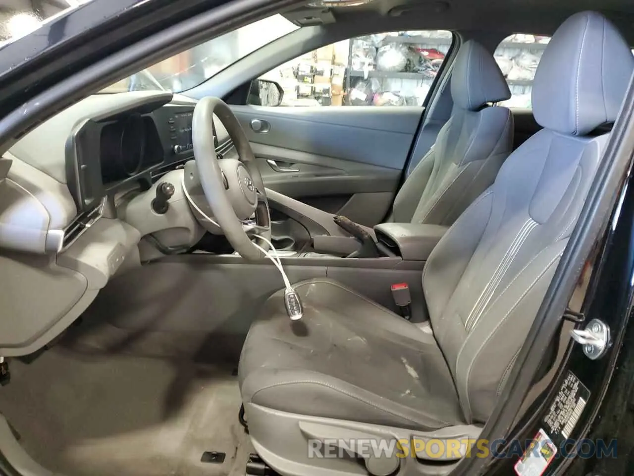7 Photograph of a damaged car KMHLM4AG7NU322652 HYUNDAI ELANTRA 2022