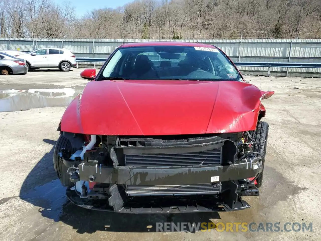 5 Photograph of a damaged car KMHLM4AG8NU332901 HYUNDAI ELANTRA 2022