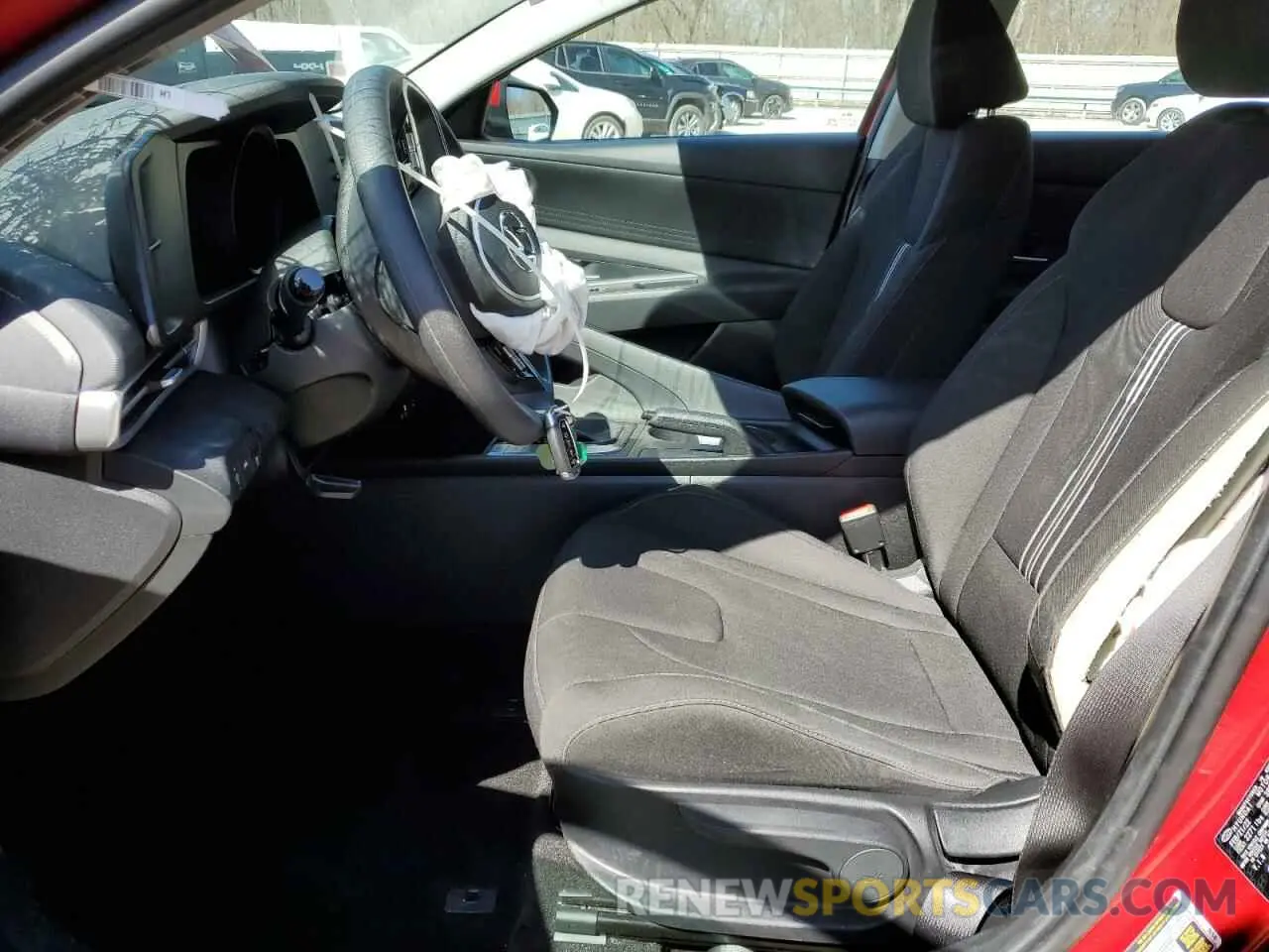 7 Photograph of a damaged car KMHLM4AG8NU332901 HYUNDAI ELANTRA 2022