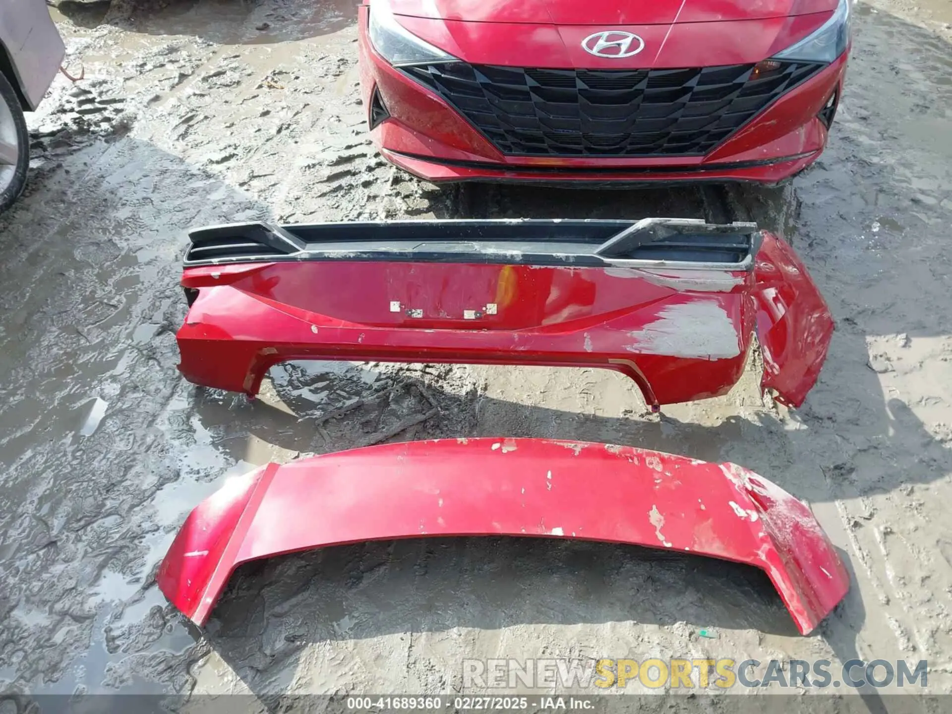 12 Photograph of a damaged car KMHLM4AG8NU351741 HYUNDAI ELANTRA 2022